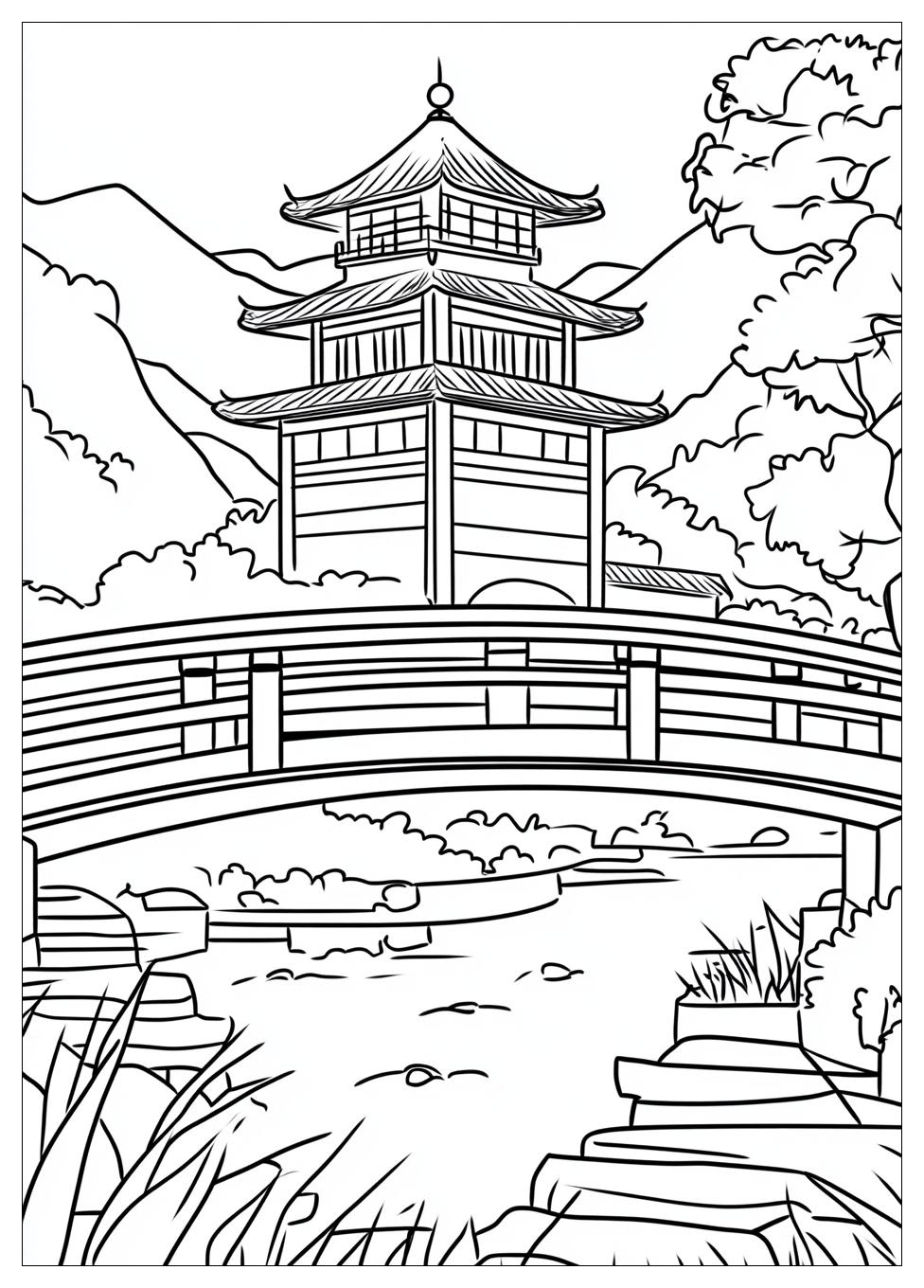 Japán Színező 3