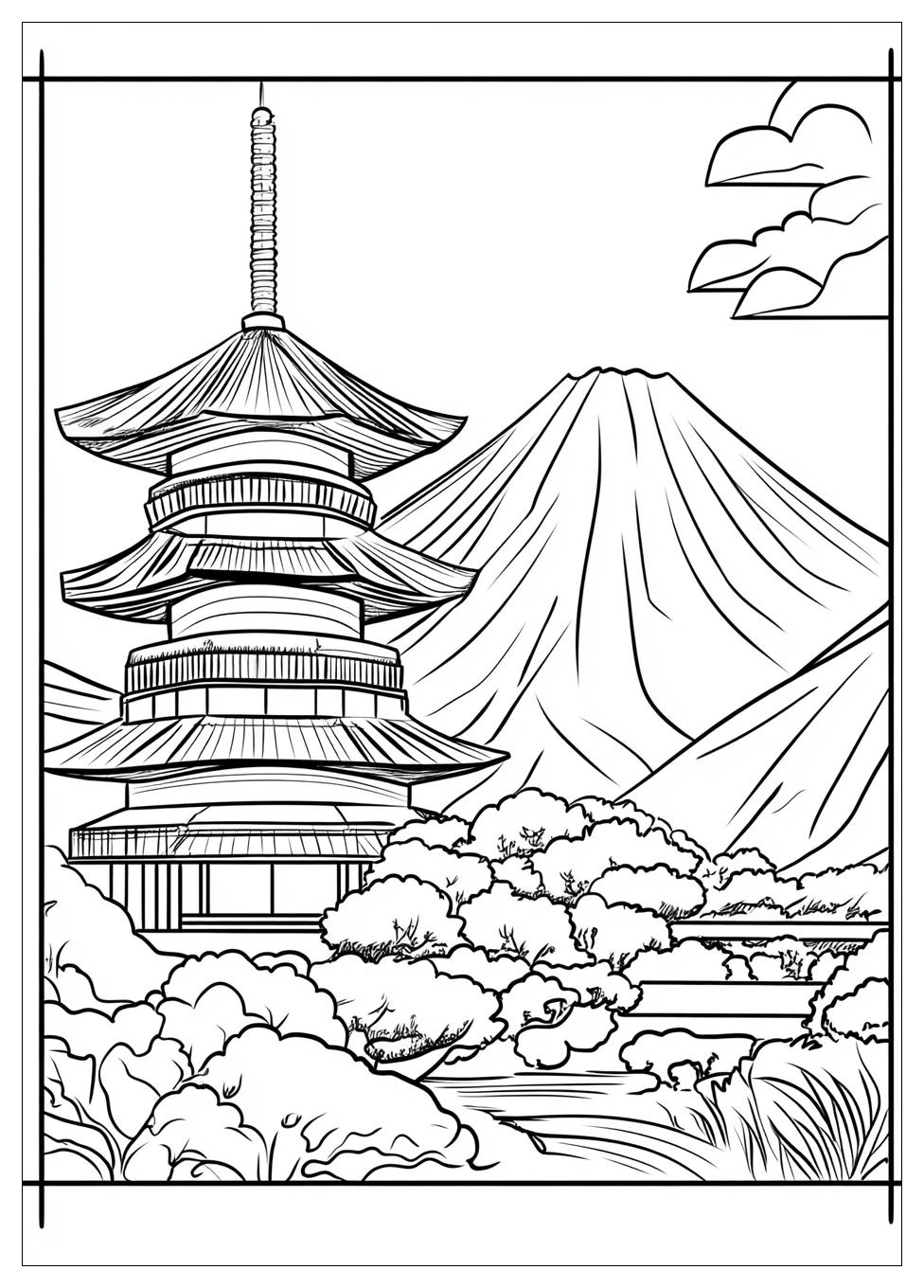 Japán Színező 6