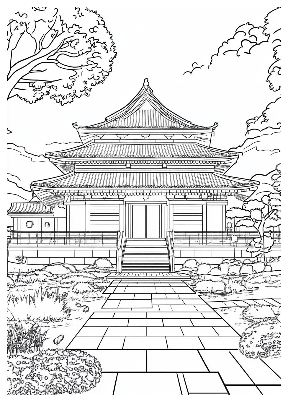 Japán Színező 7