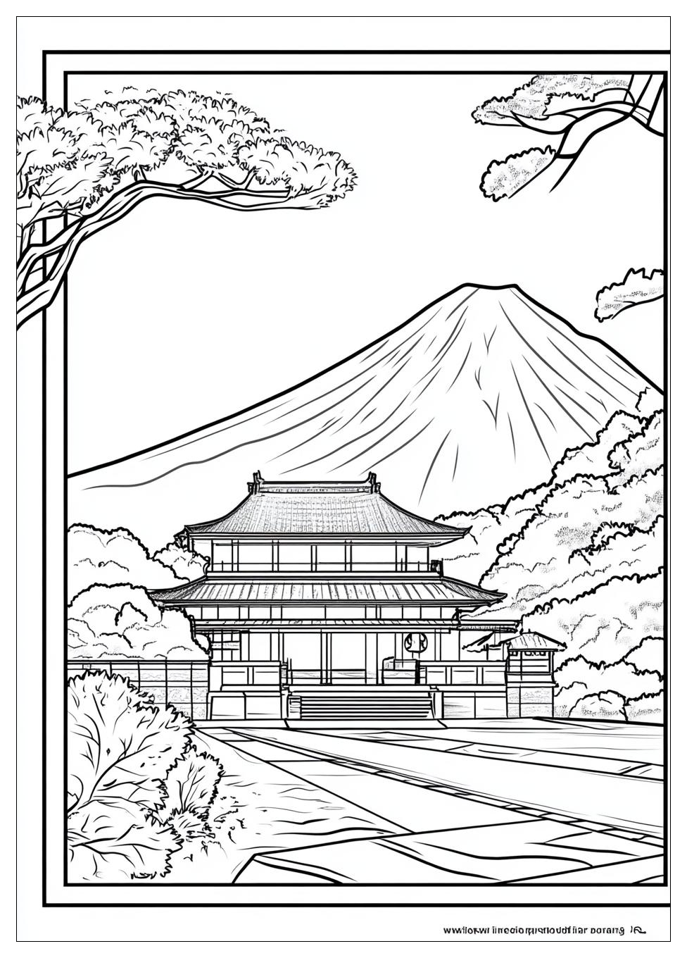 Japán Színező 9