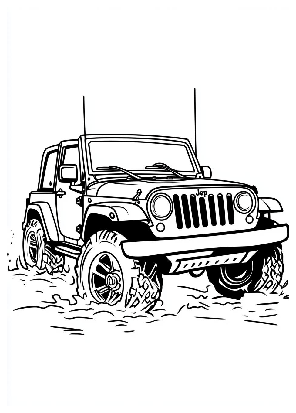 Jeep Színező 1
