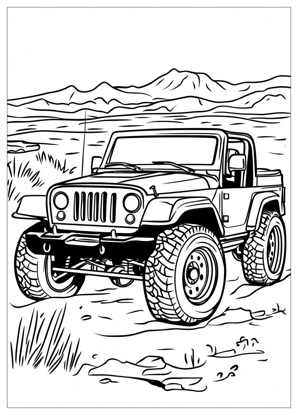 Jeep Színező 10