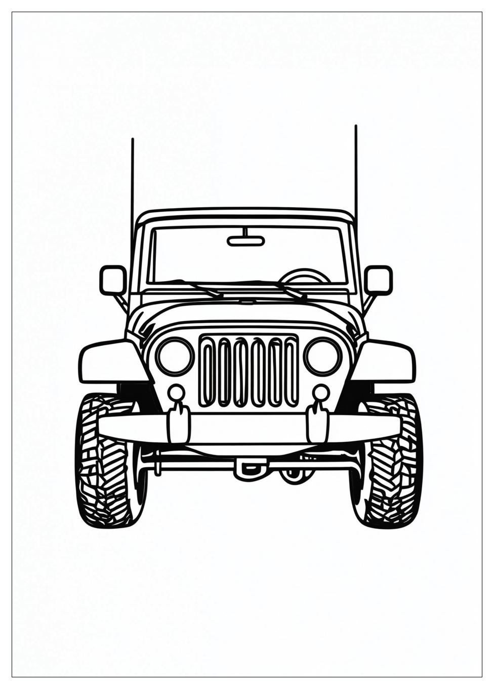 Jeep Színező 12