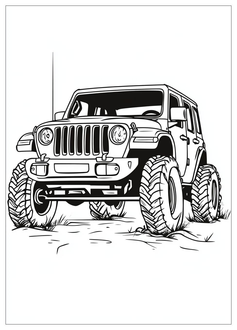 Jeep Színező 15