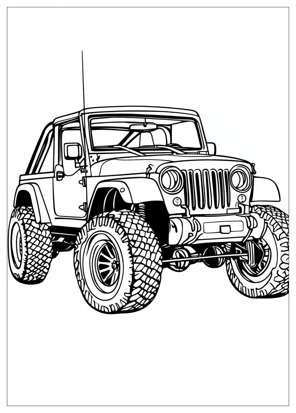Jeep Színező 16
