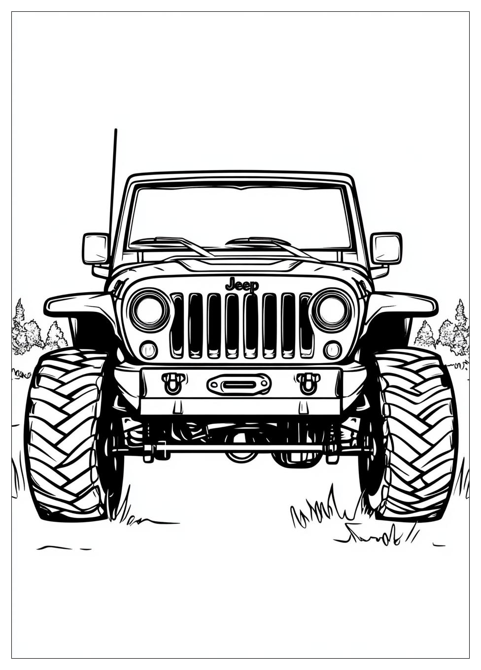Jeep Színező 17