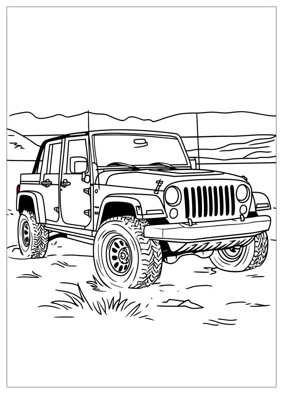 Jeep Színező 18
