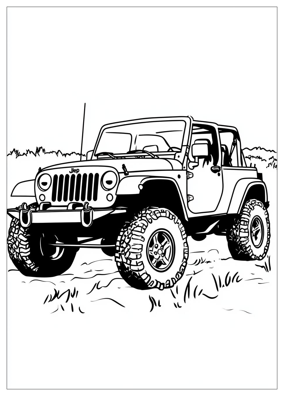 Jeep Színező 19