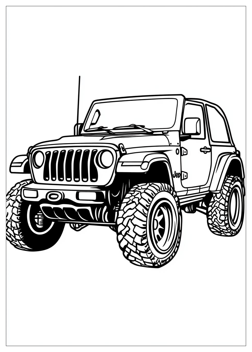 Jeep Színező 2