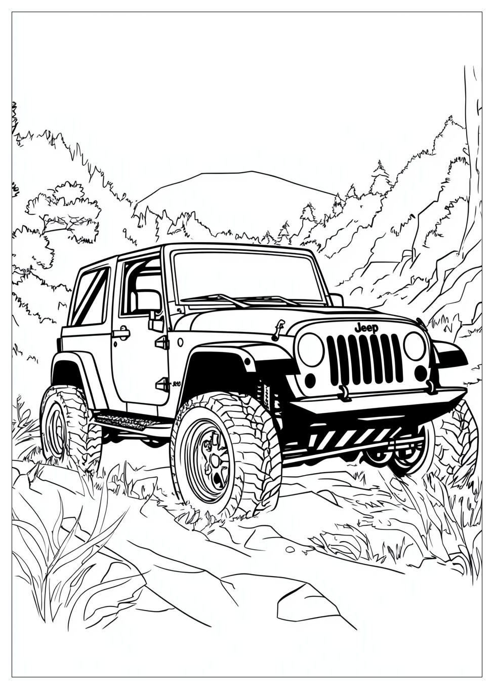 Jeep Színező 21
