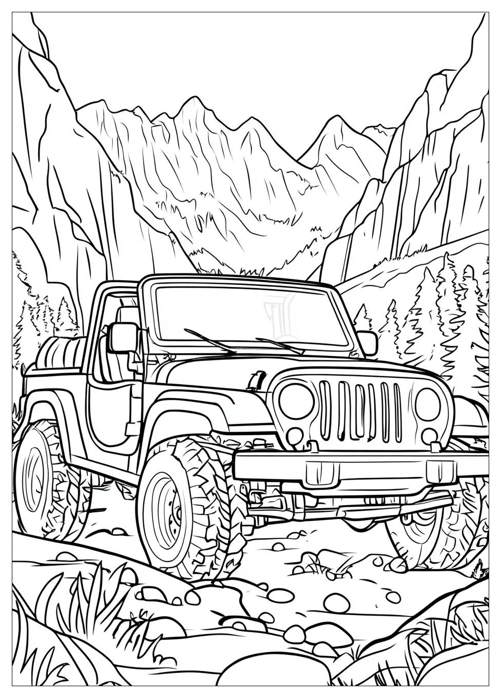 Jeep Színező 22
