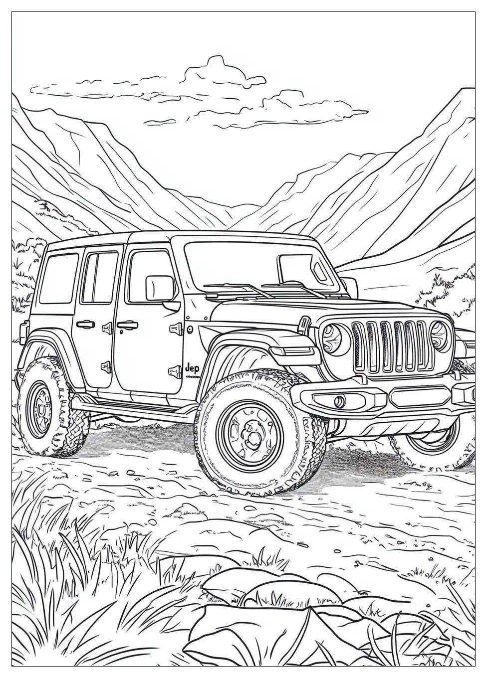 Jeep Színező 23