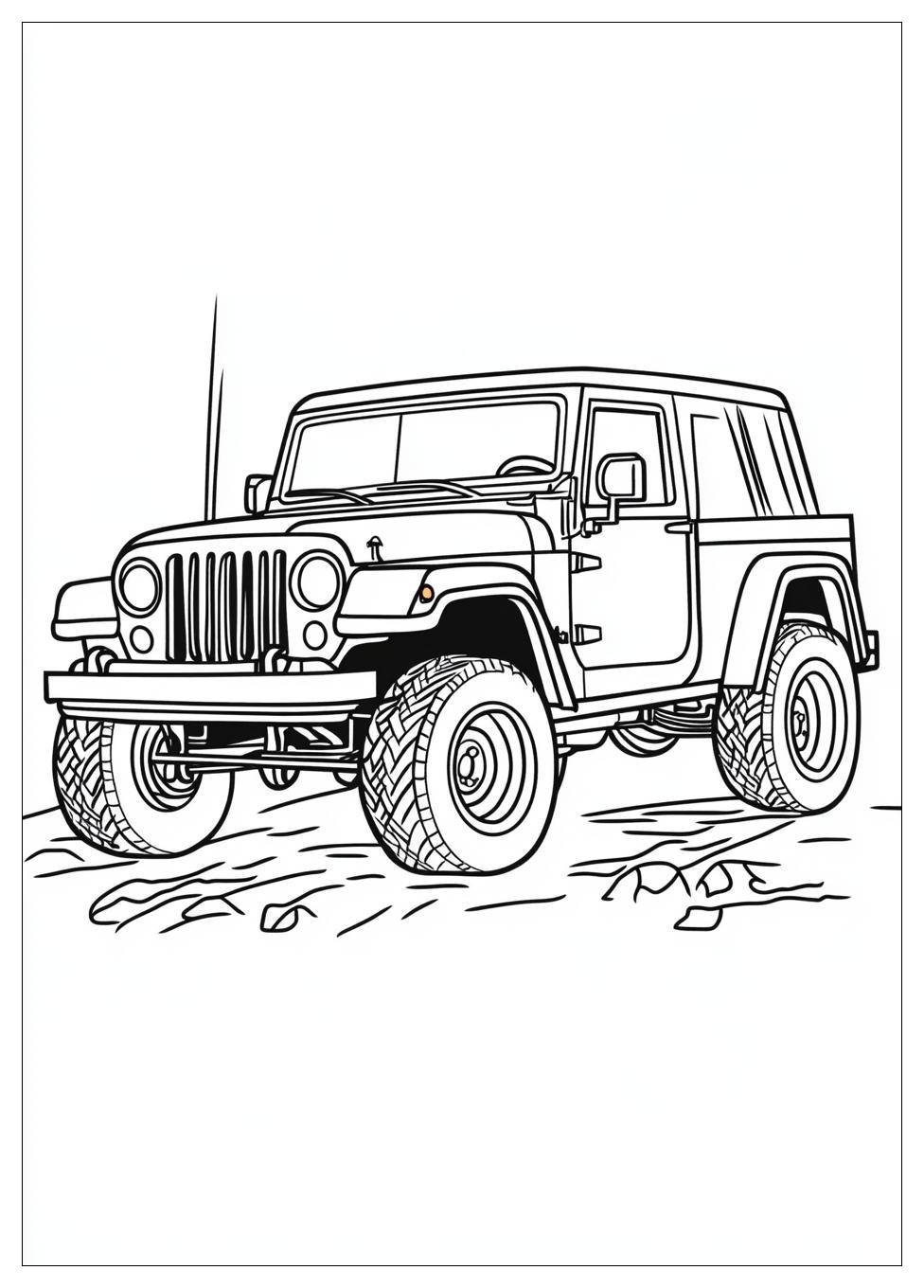 Jeep Színező 4