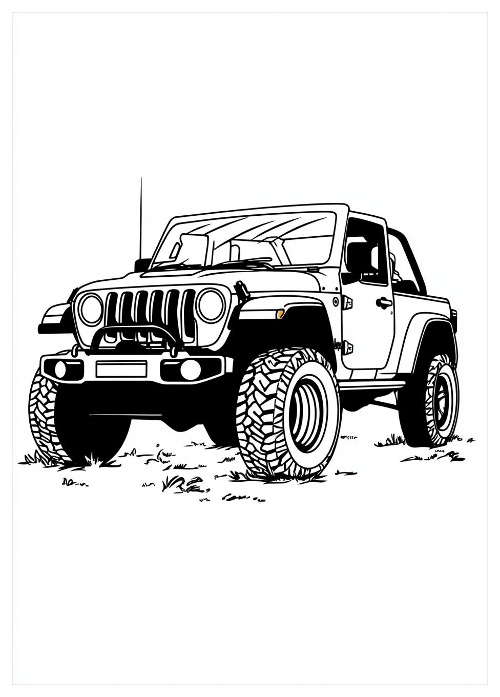 Jeep Színező 5