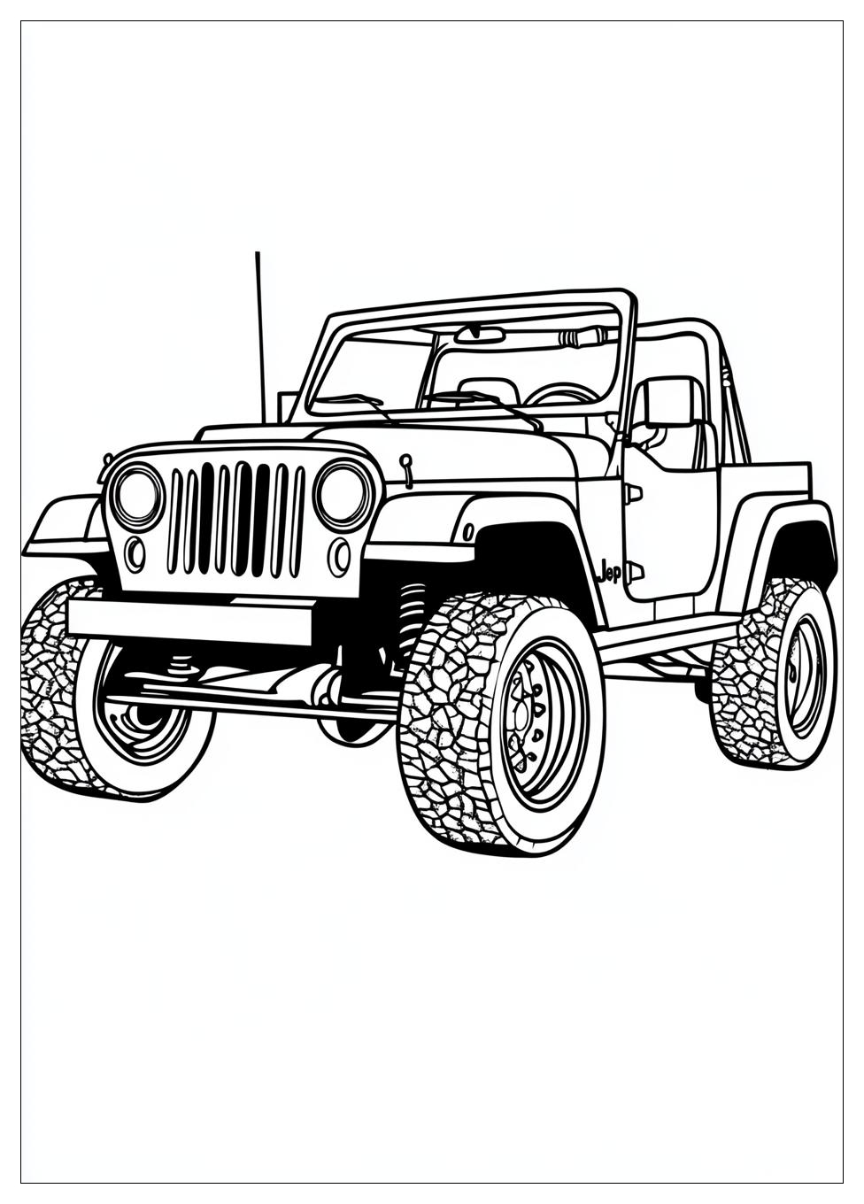 Jeep Színező 6