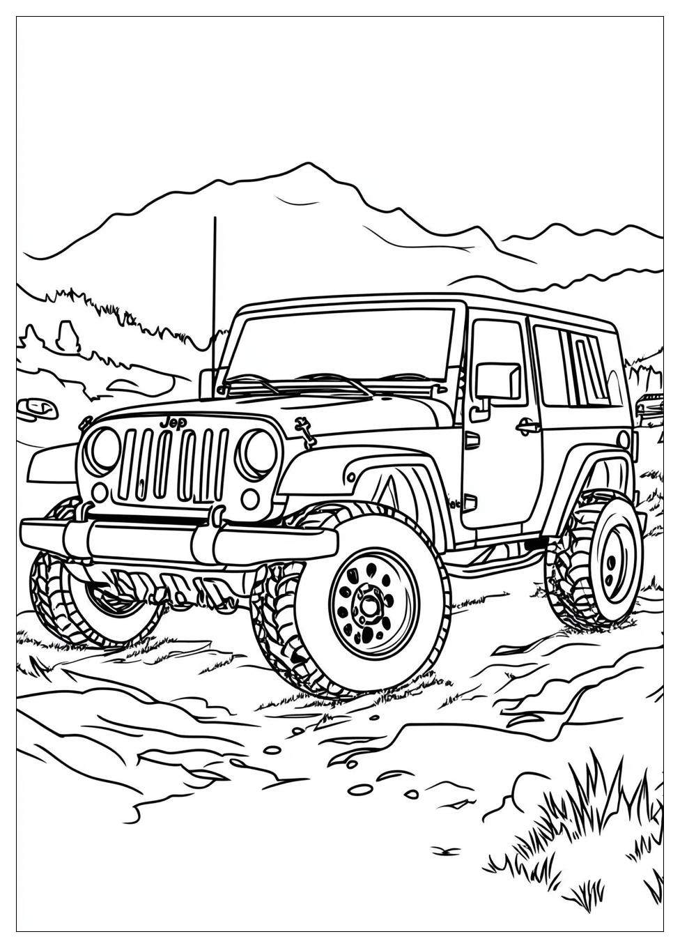 Jeep Színező 7