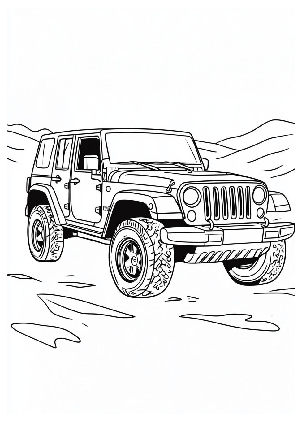 Jeep Színező 8