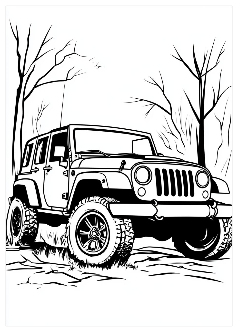 Jeep Színező 9
