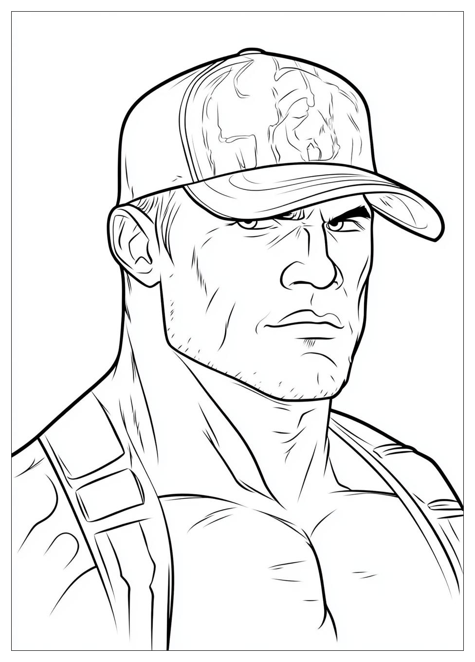 John Cena Színező 13