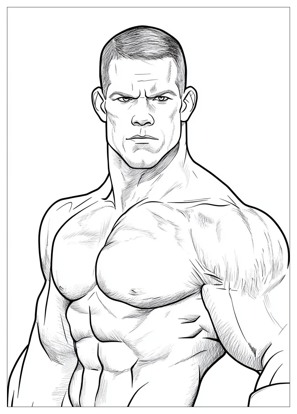John Cena Színező 18