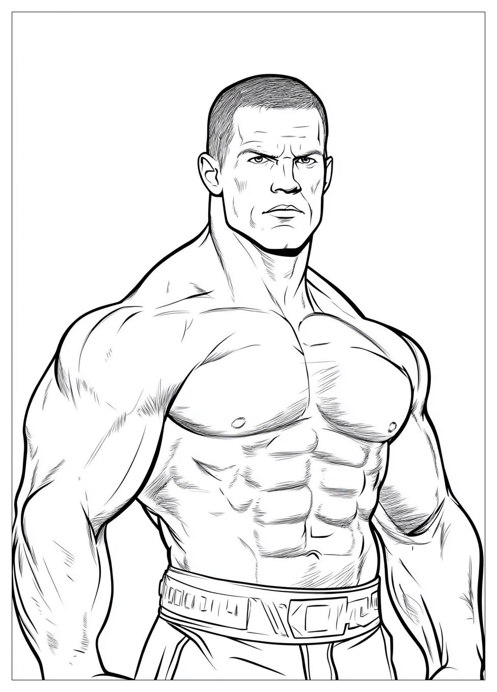 John Cena Színező 19