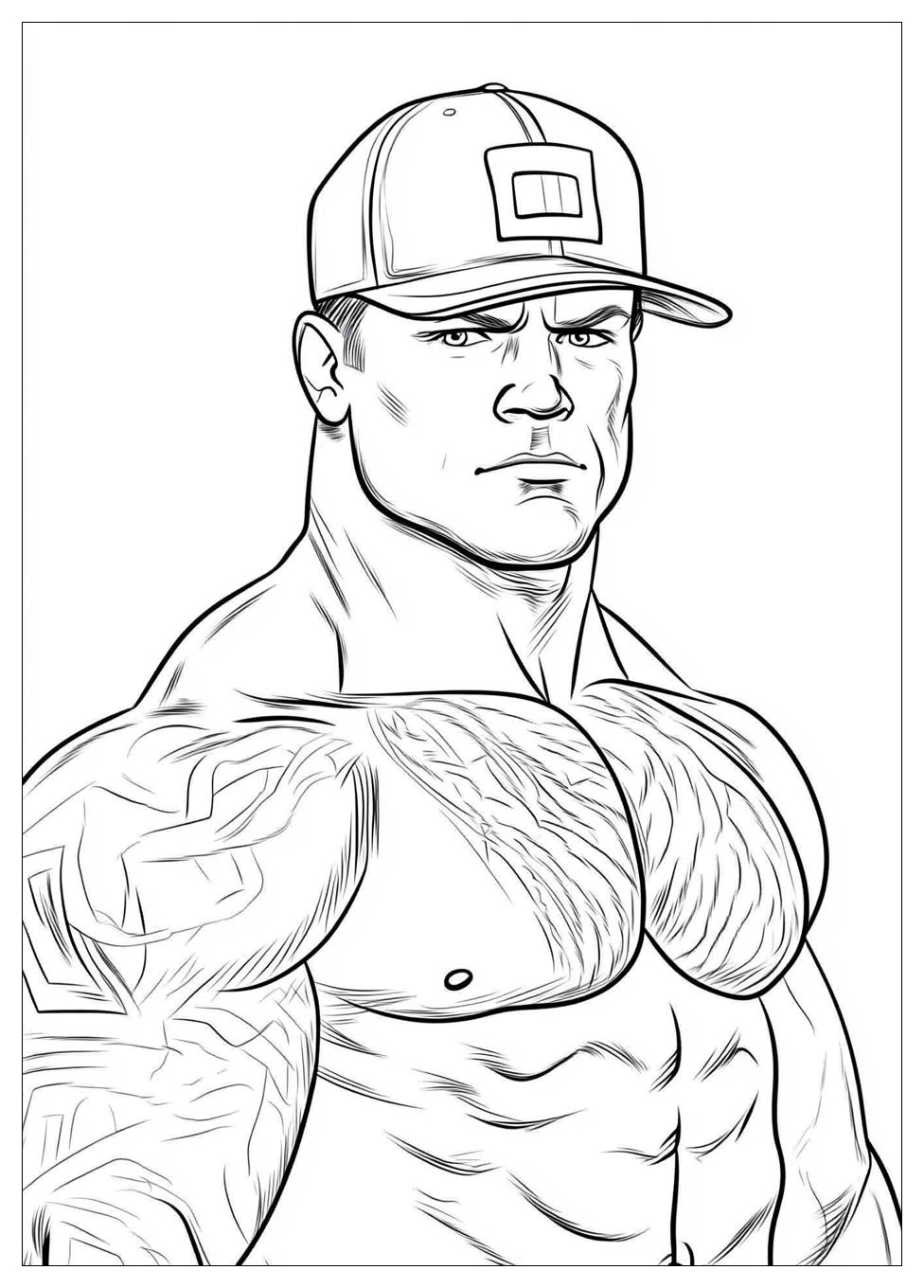 John Cena Színező 2