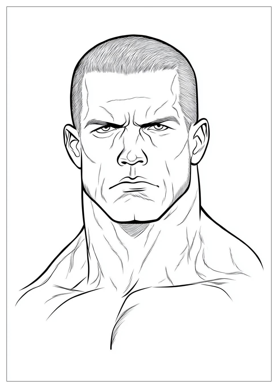 John Cena Színező 20