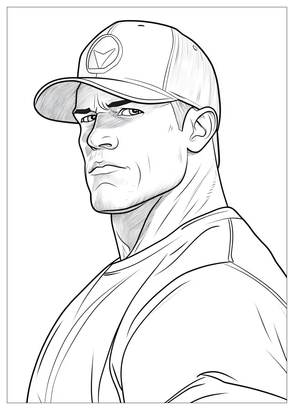 John Cena Színező 21