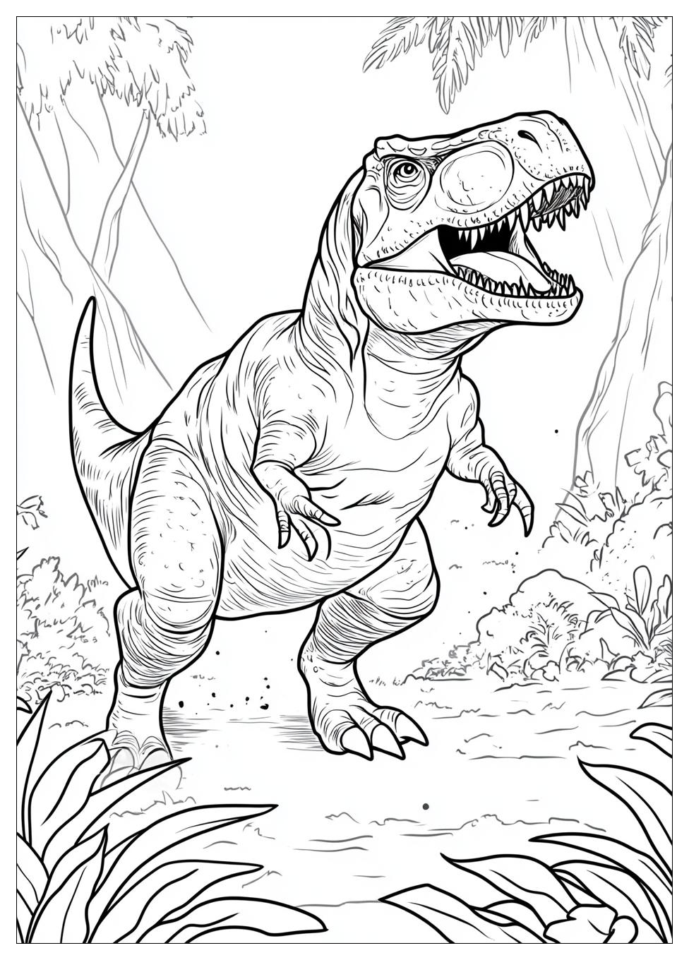 Jurassic Park Színező 1