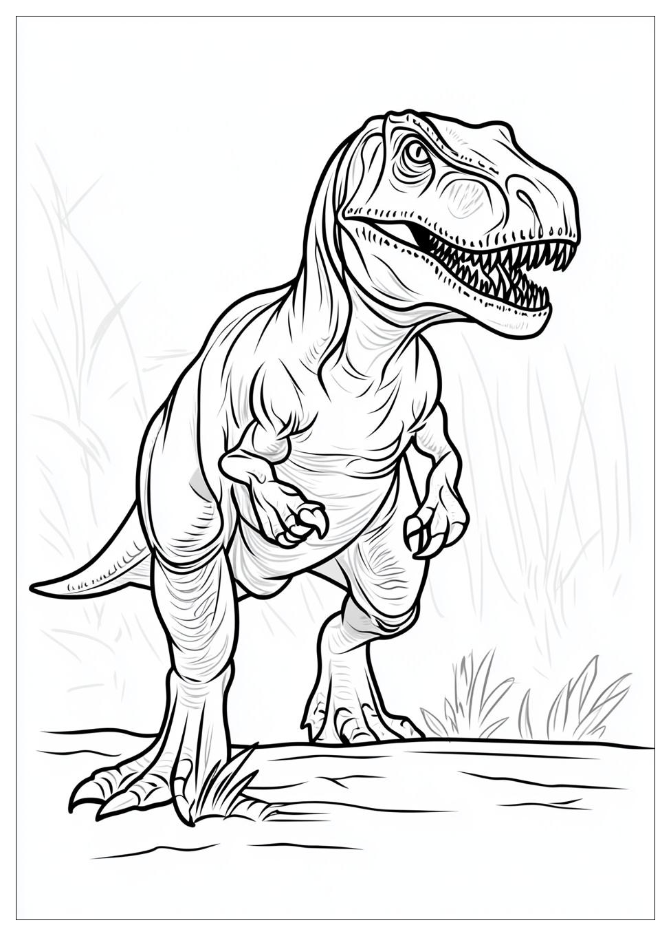 Jurassic Park Színező 10
