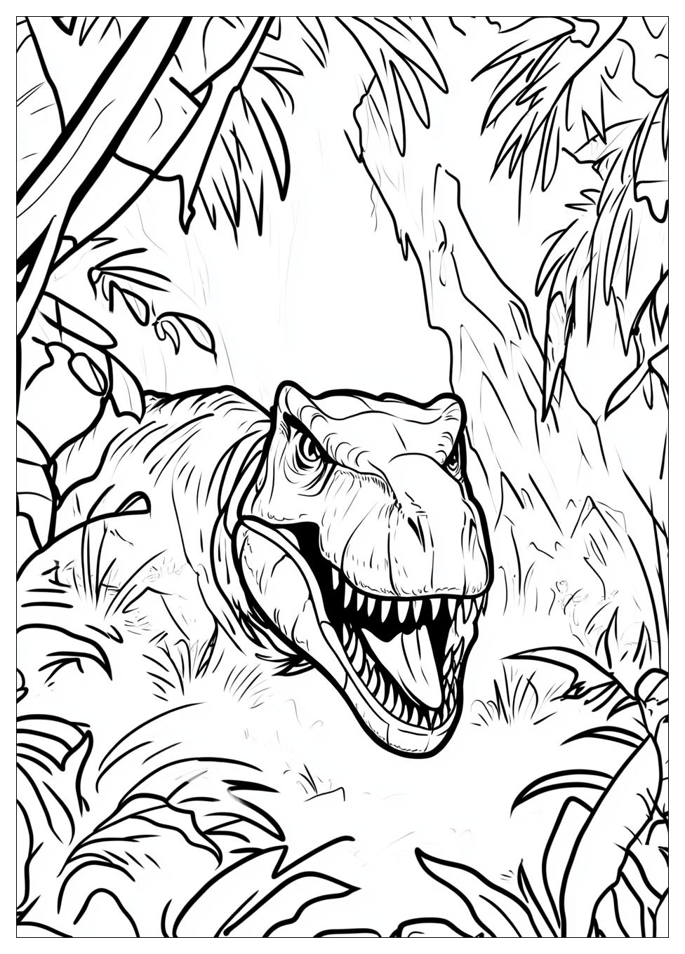 Jurassic Park Színező 11