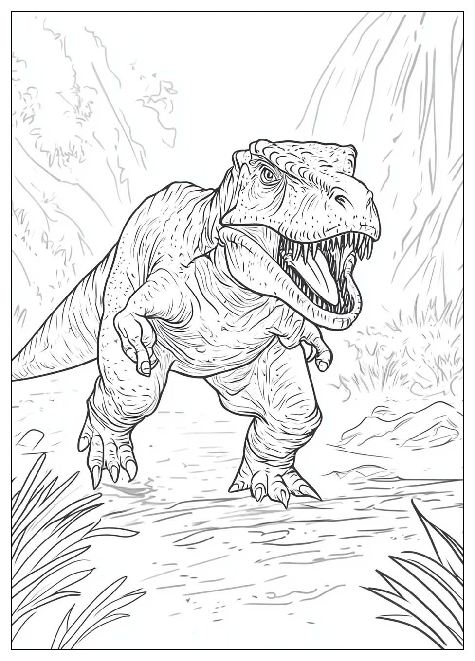 Jurassic Park Színező 13