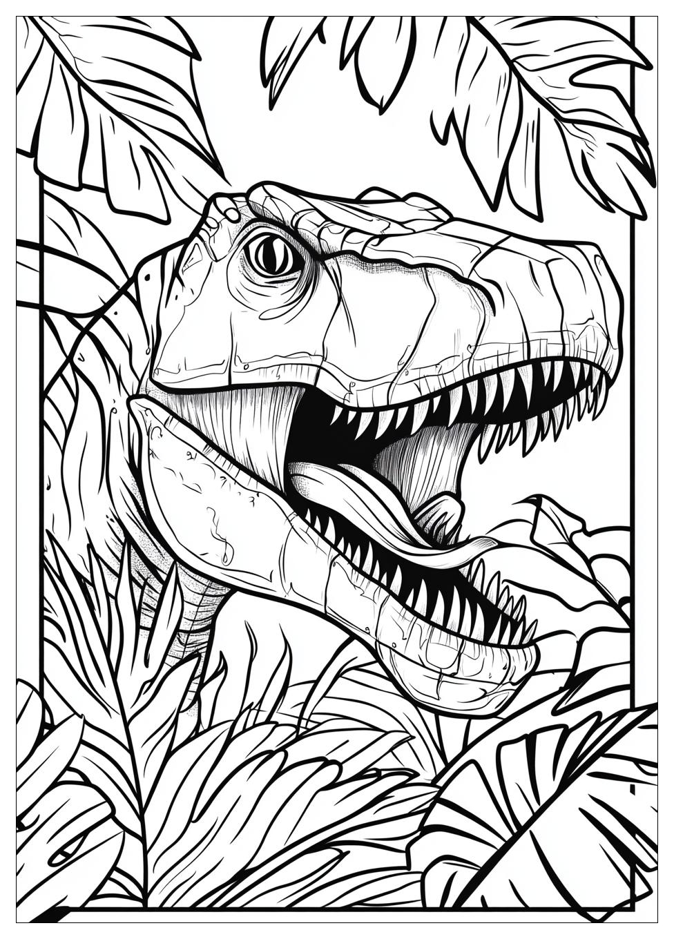 Jurassic Park Színező 16