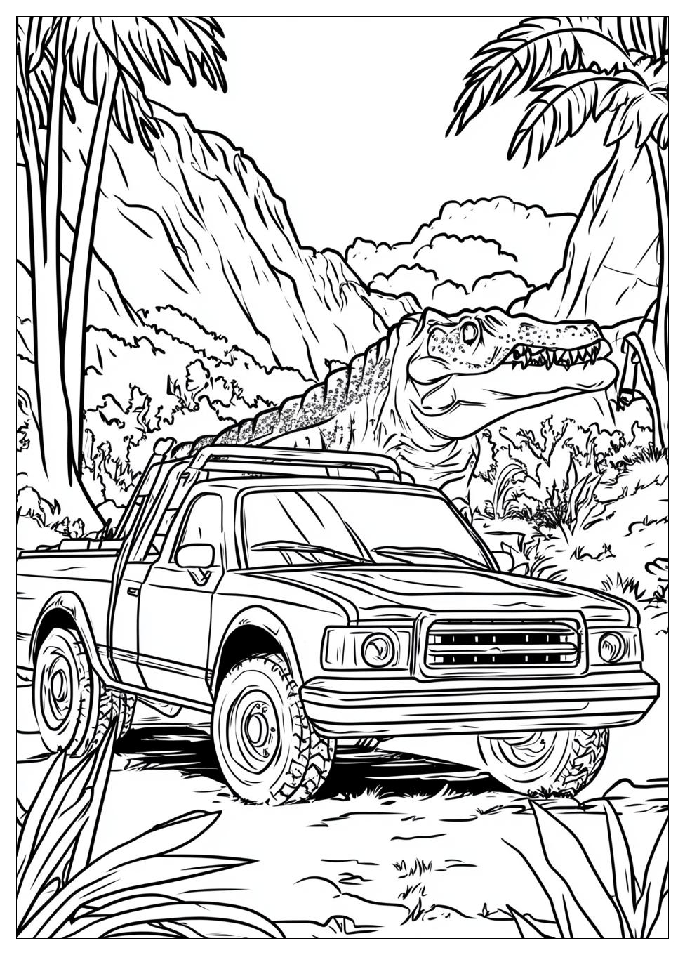 Jurassic Park Színező 21