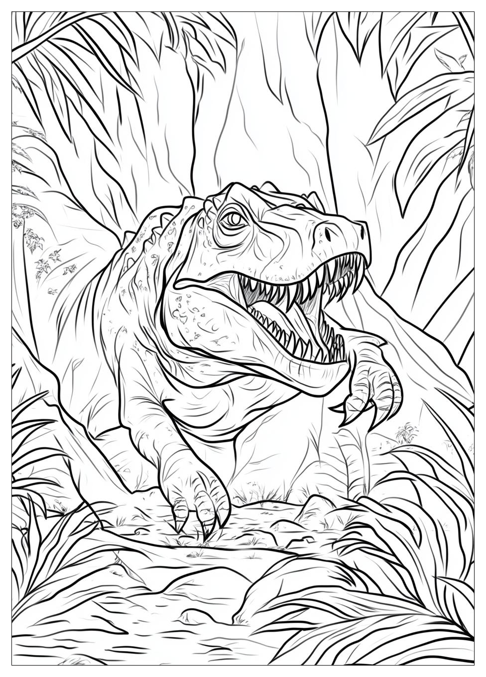 Jurassic Park Színező 23