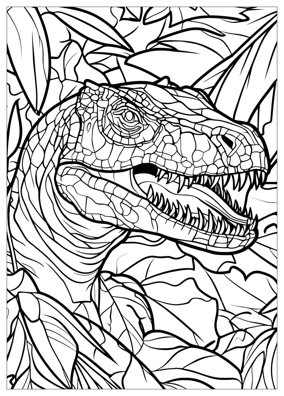 Jurassic Park Színező 24