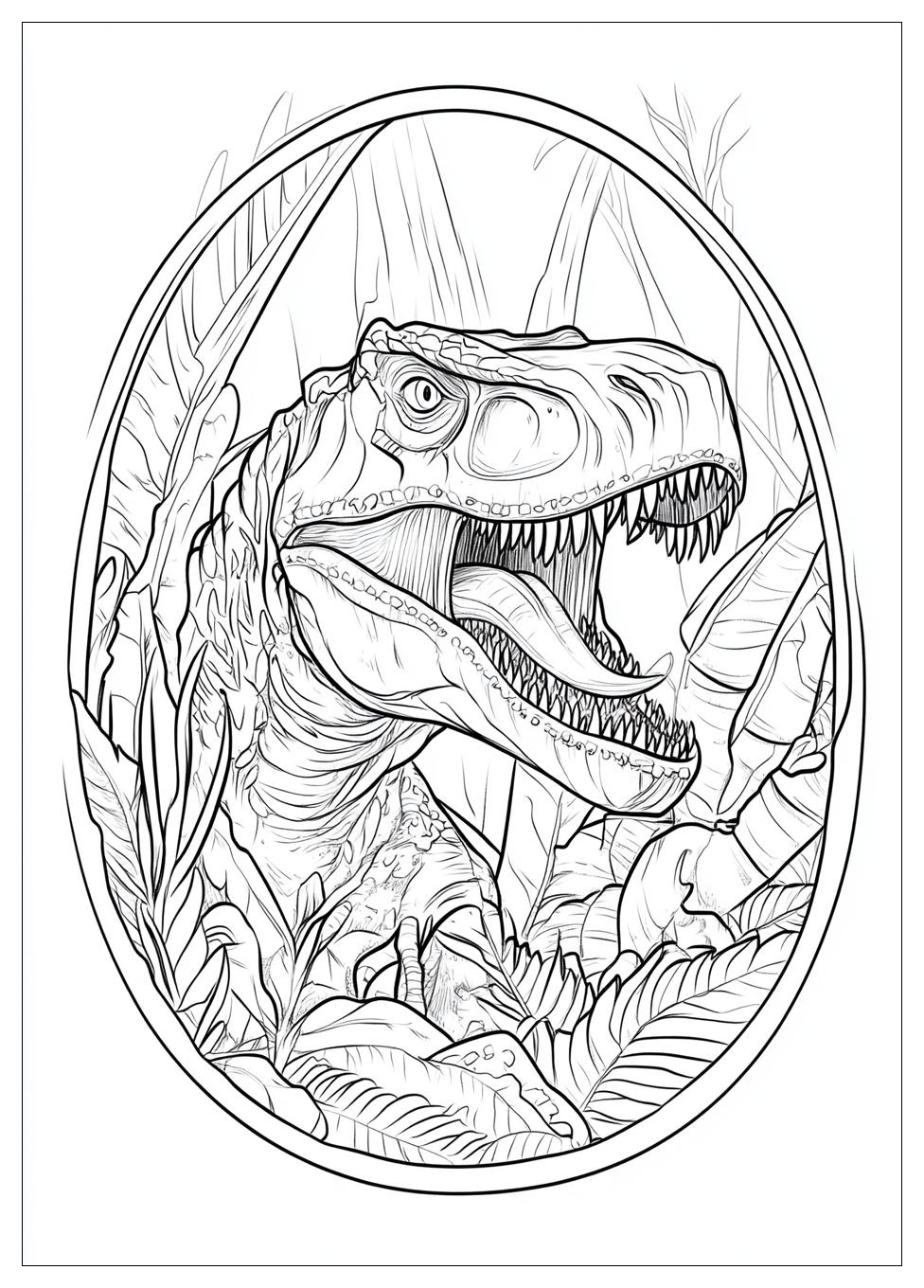 Jurassic Park Színező 3