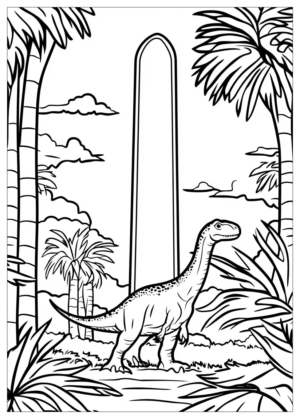 Jurassic Park Színező 5