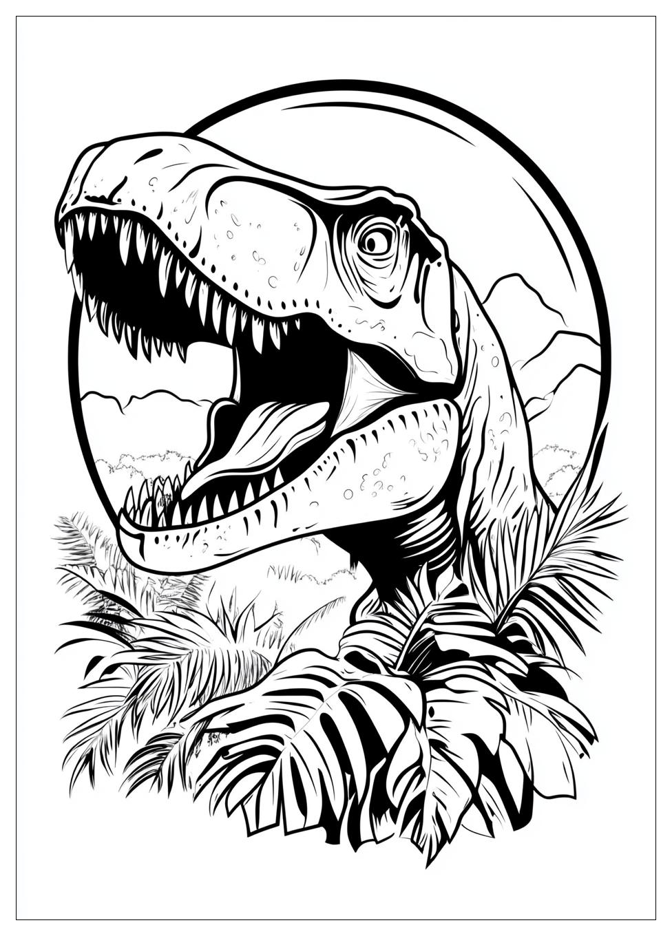 Jurassic Park Színező 6