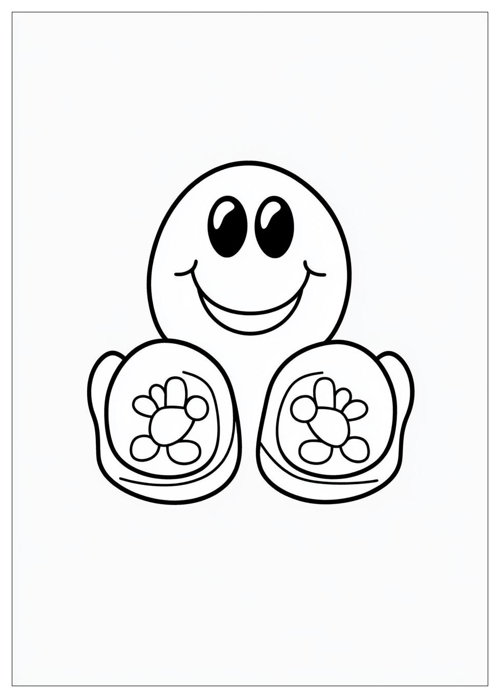 Kaki Emoji Színező 5