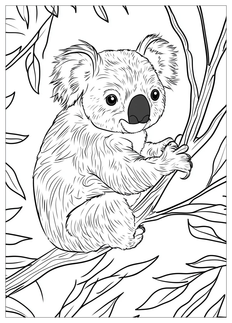 Koala Színező 11
