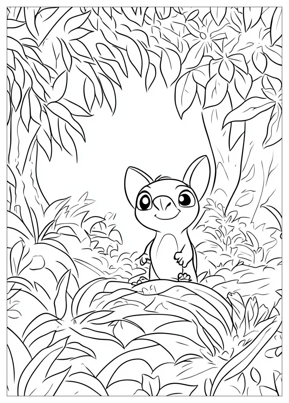 Lilo És Stitch Színező 10