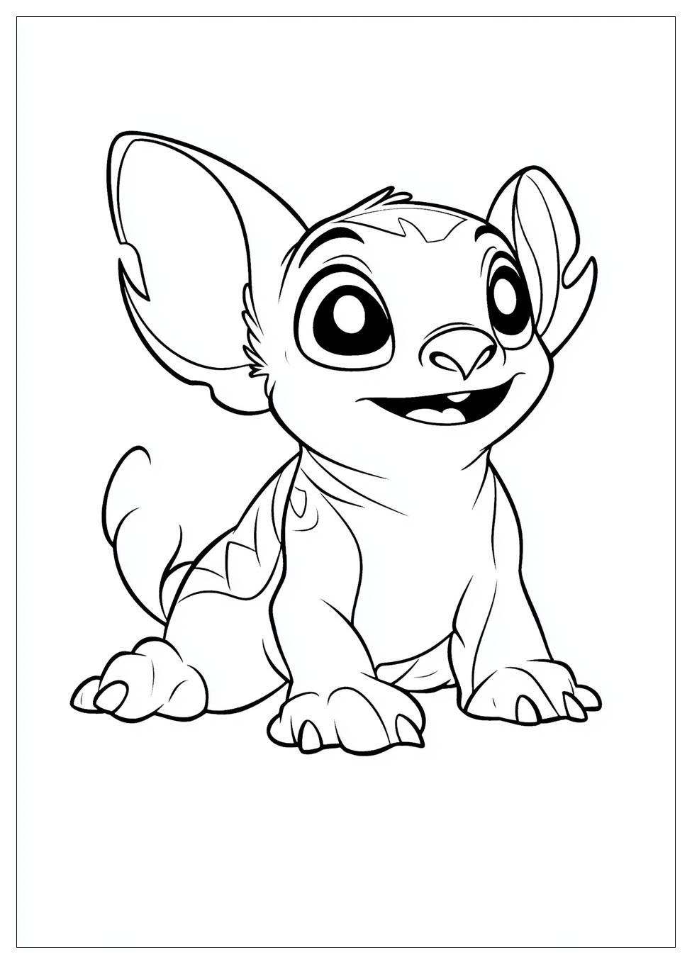 Lilo És Stitch Színező 3