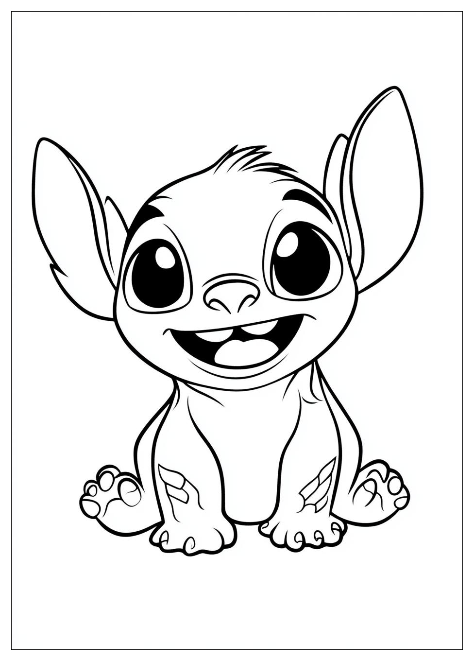 Lilo És Stitch Színező 4