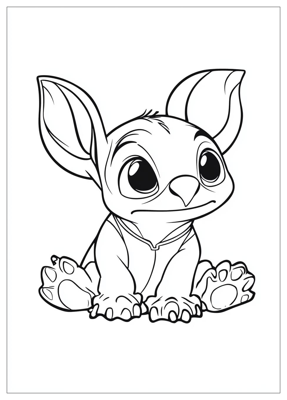 Lilo És Stitch Színező 7