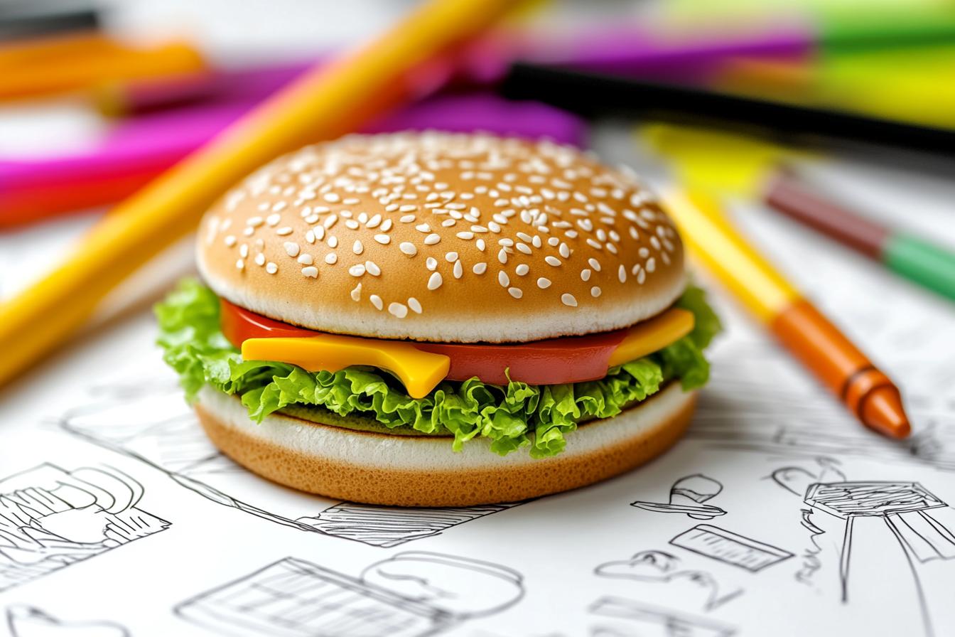 Mcdonalds Színező Nyomtatható Mcdonalds Színező