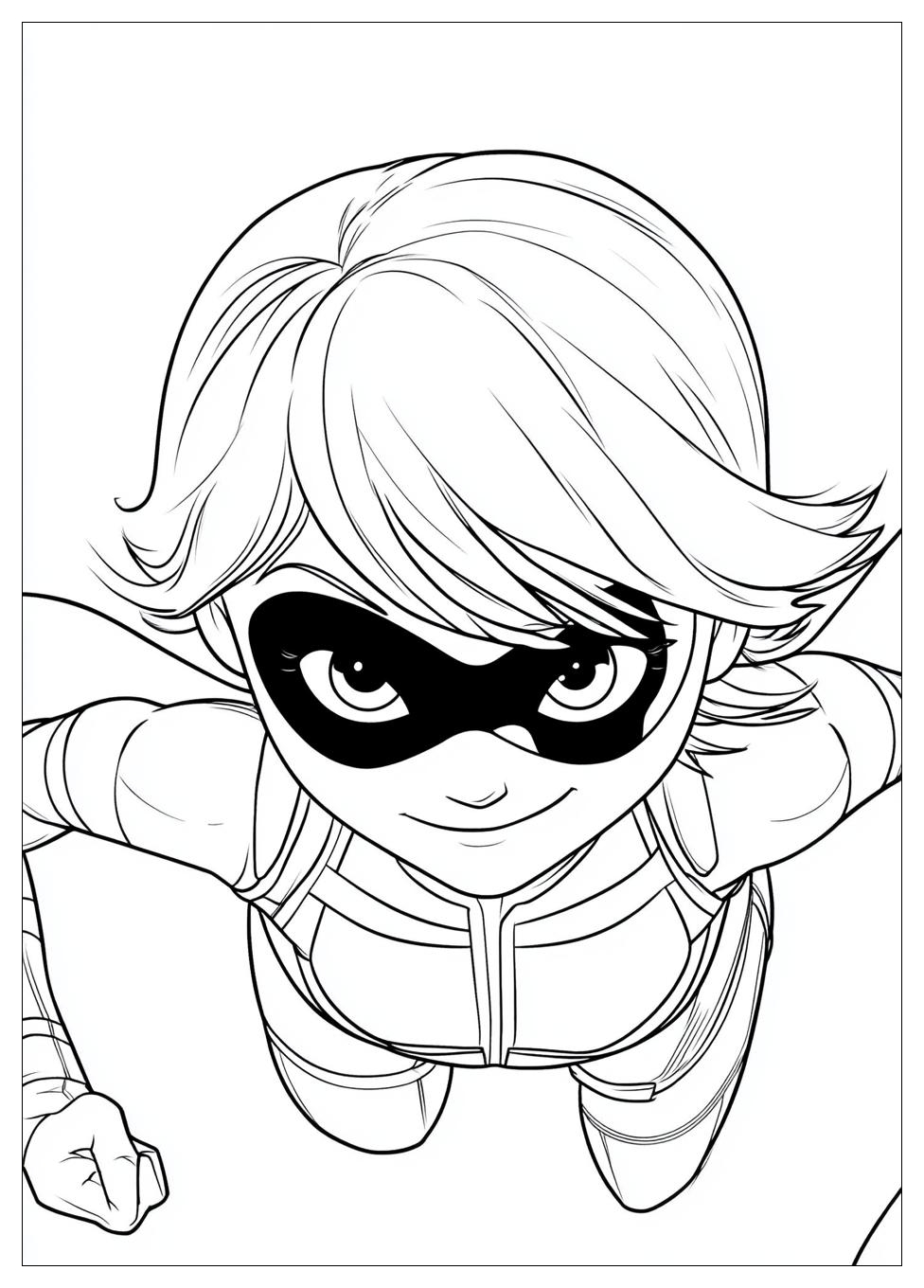 Miraculous Tales Of Ladybug & Cat Noir Színező 16