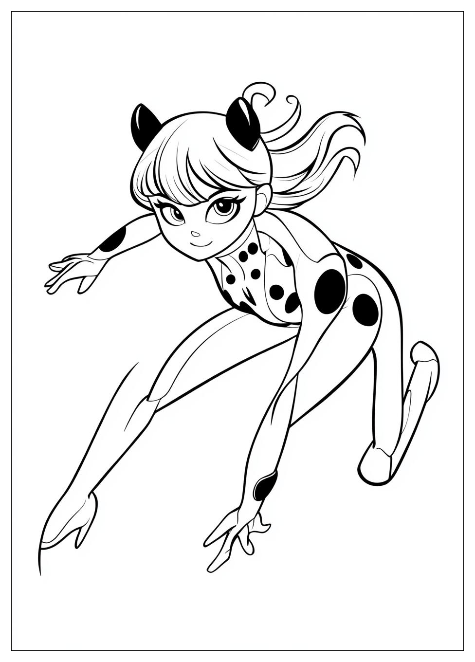Miraculous Tales Of Ladybug & Cat Noir Színező 17