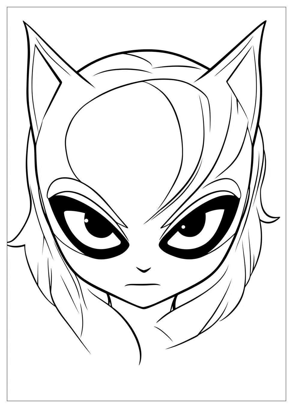 Miraculous Tales Of Ladybug & Cat Noir Színező 18