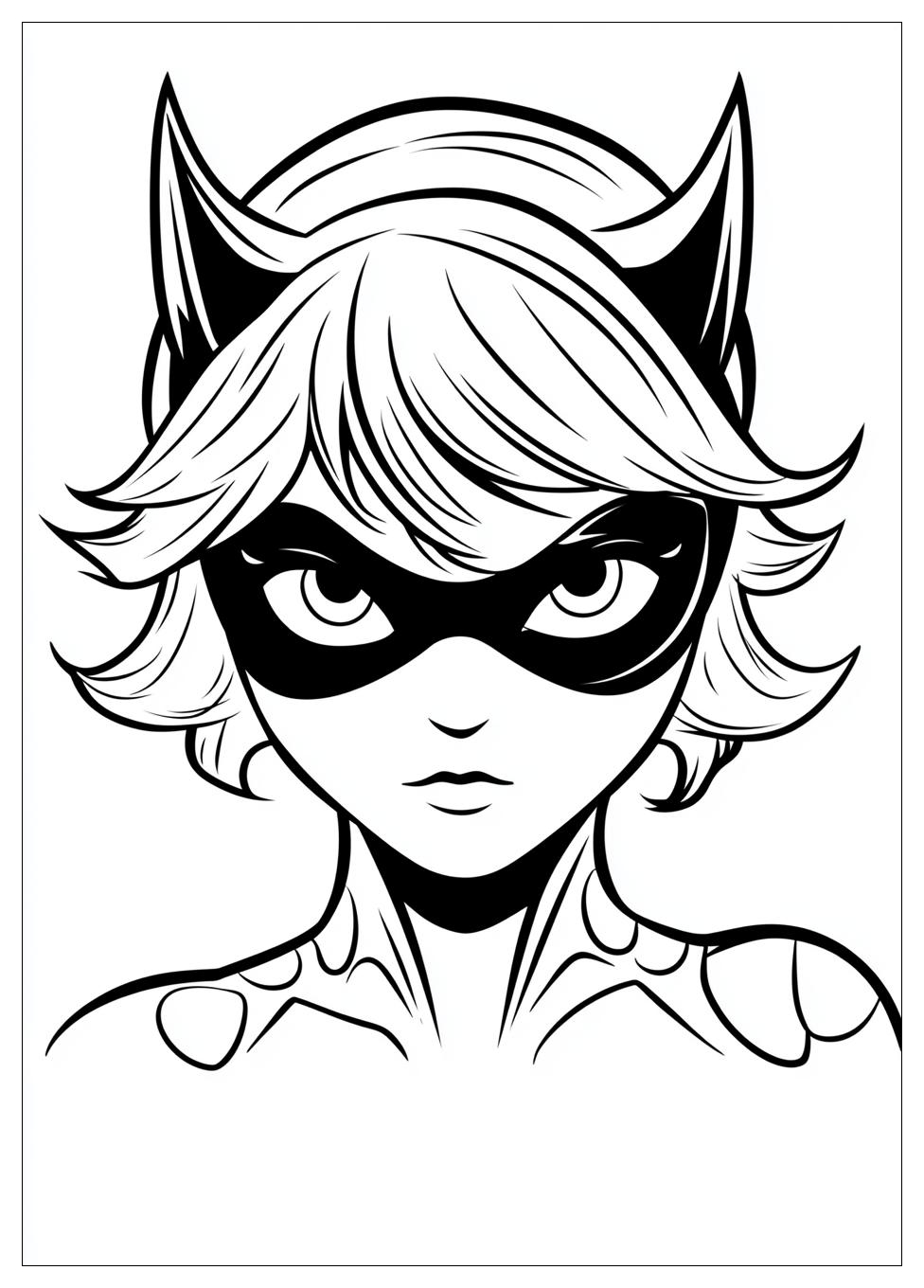 Miraculous Tales Of Ladybug & Cat Noir Színező 2